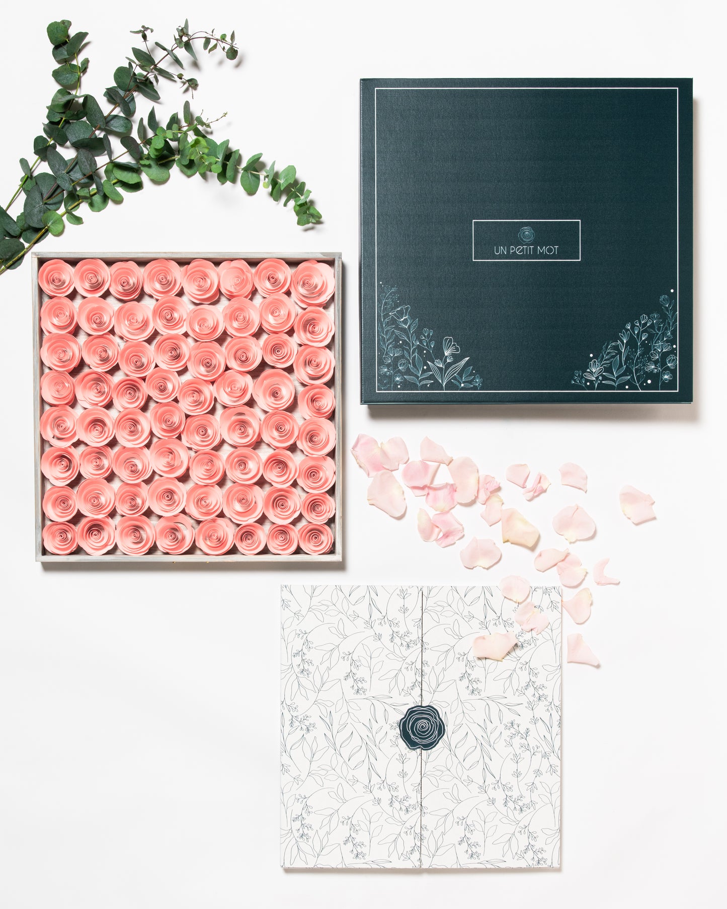 Livre d'or cadre (18 coloris)